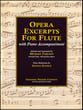 OPERA EXCERPTS FOR FLUTE WITH PIANO cover